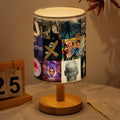 Chris Brown Album Collage Fabric Lamp R&B Soul Aesthetic Lighting