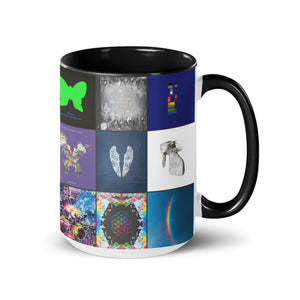 Coldplay Accent Mug Classic Album Cover Collage Gift