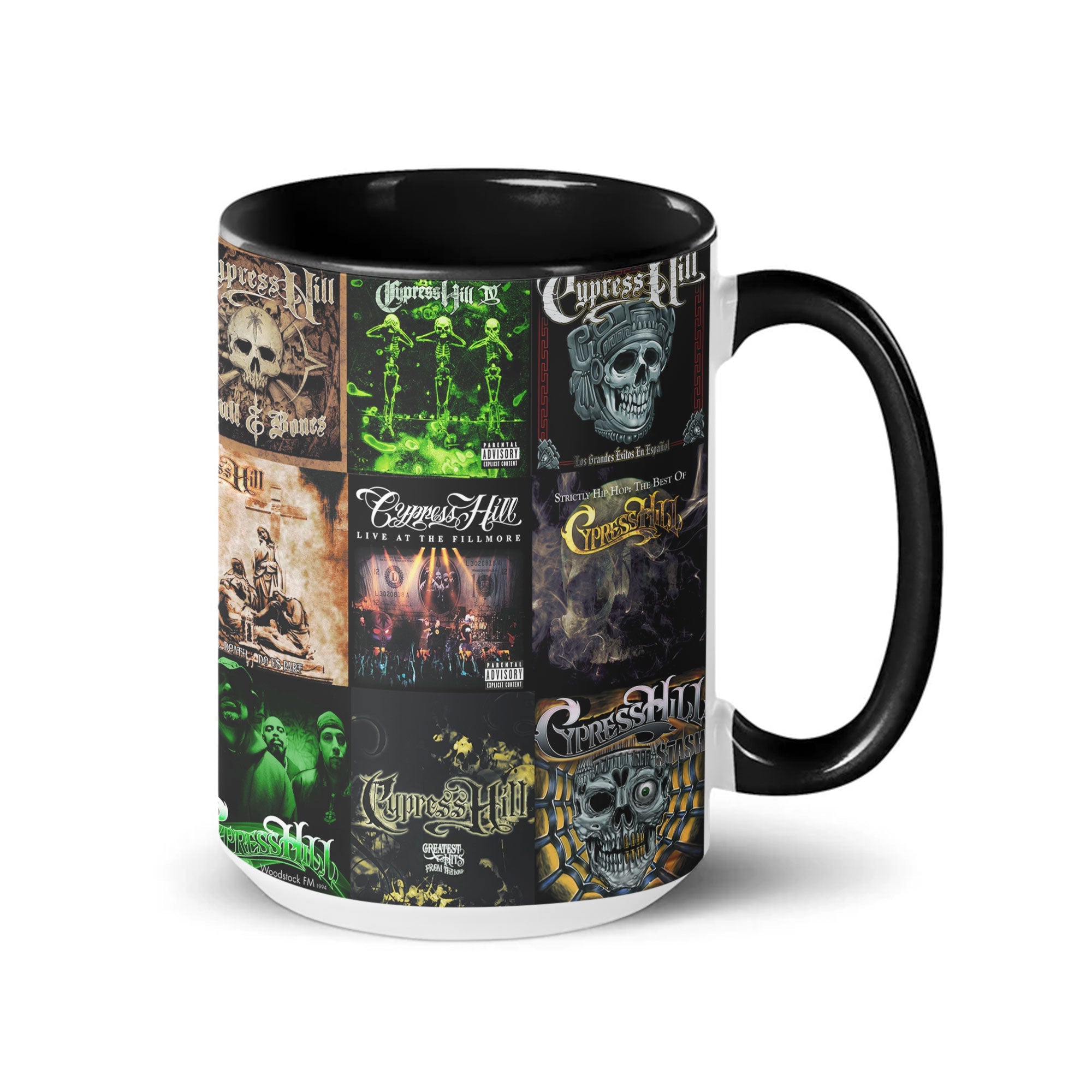 Cypress Hill Accent Mug Hip-Hop Icons Album Collage Gift