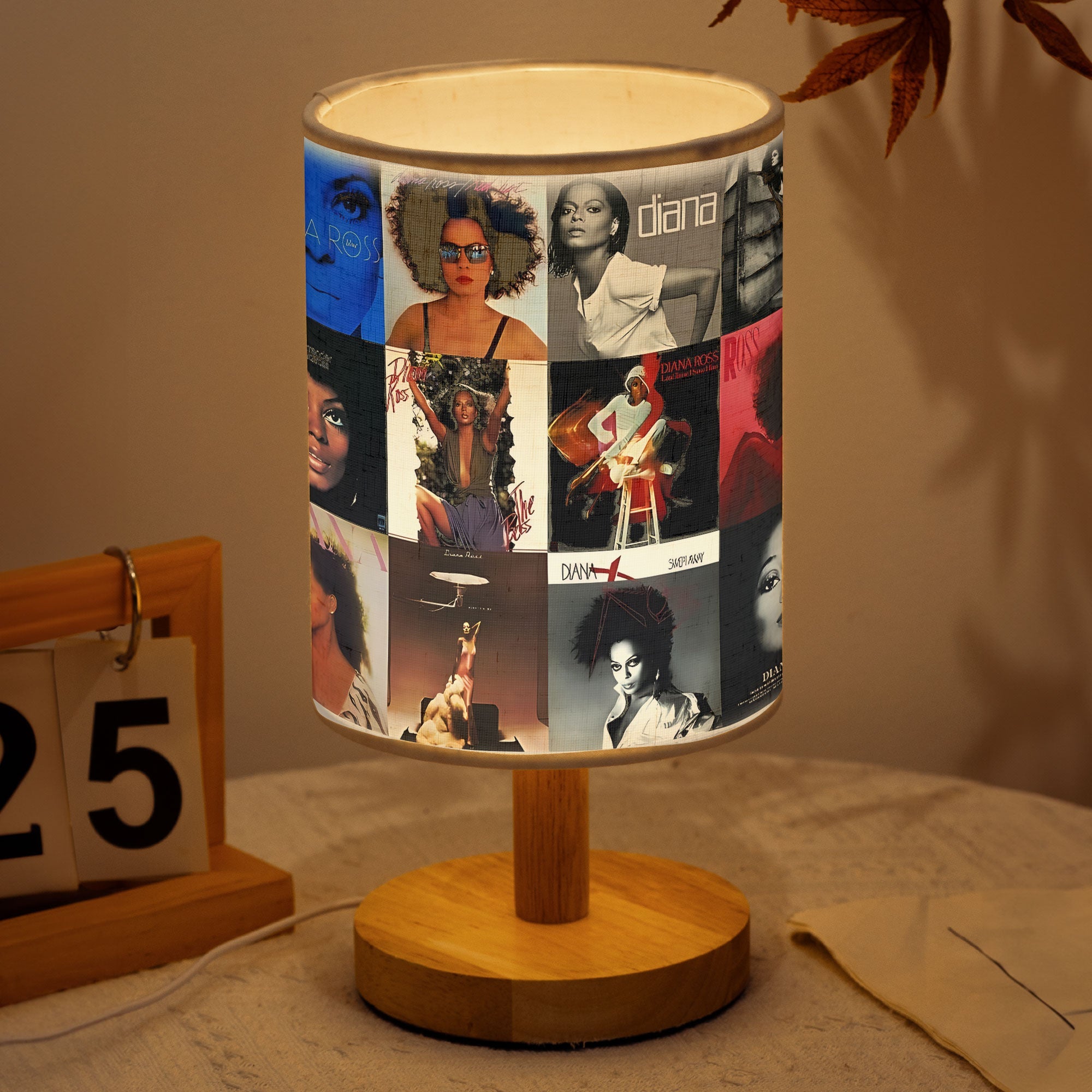 Diana Ross Albums Fabric Lamp The Supreme Light of Soul ✨