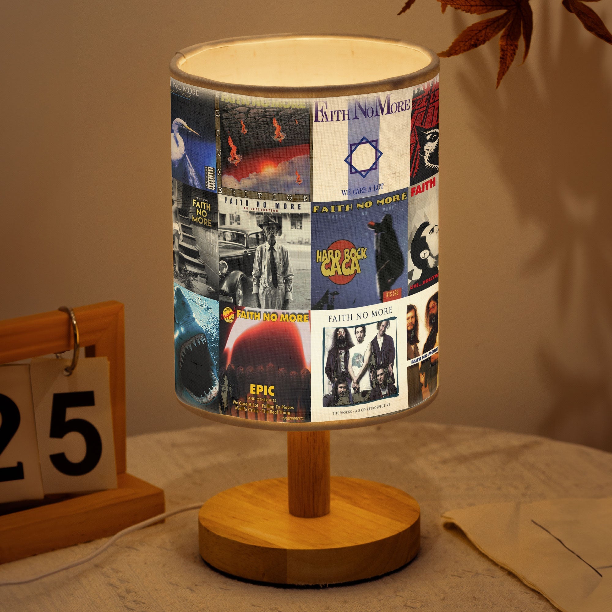 Faith No More Albums Fabric Lamp Alt Rock Energy Meets Ambient Light