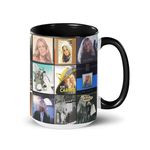 Kim Carnes Accent Mug Timeless Pop Icon Album Collage Gift