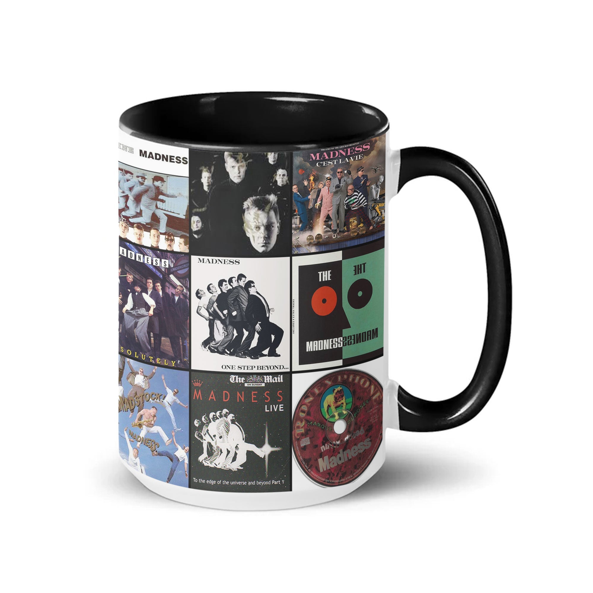Madness Accent Mug A Nostalgic Tribute to Ska & New Wave Classics