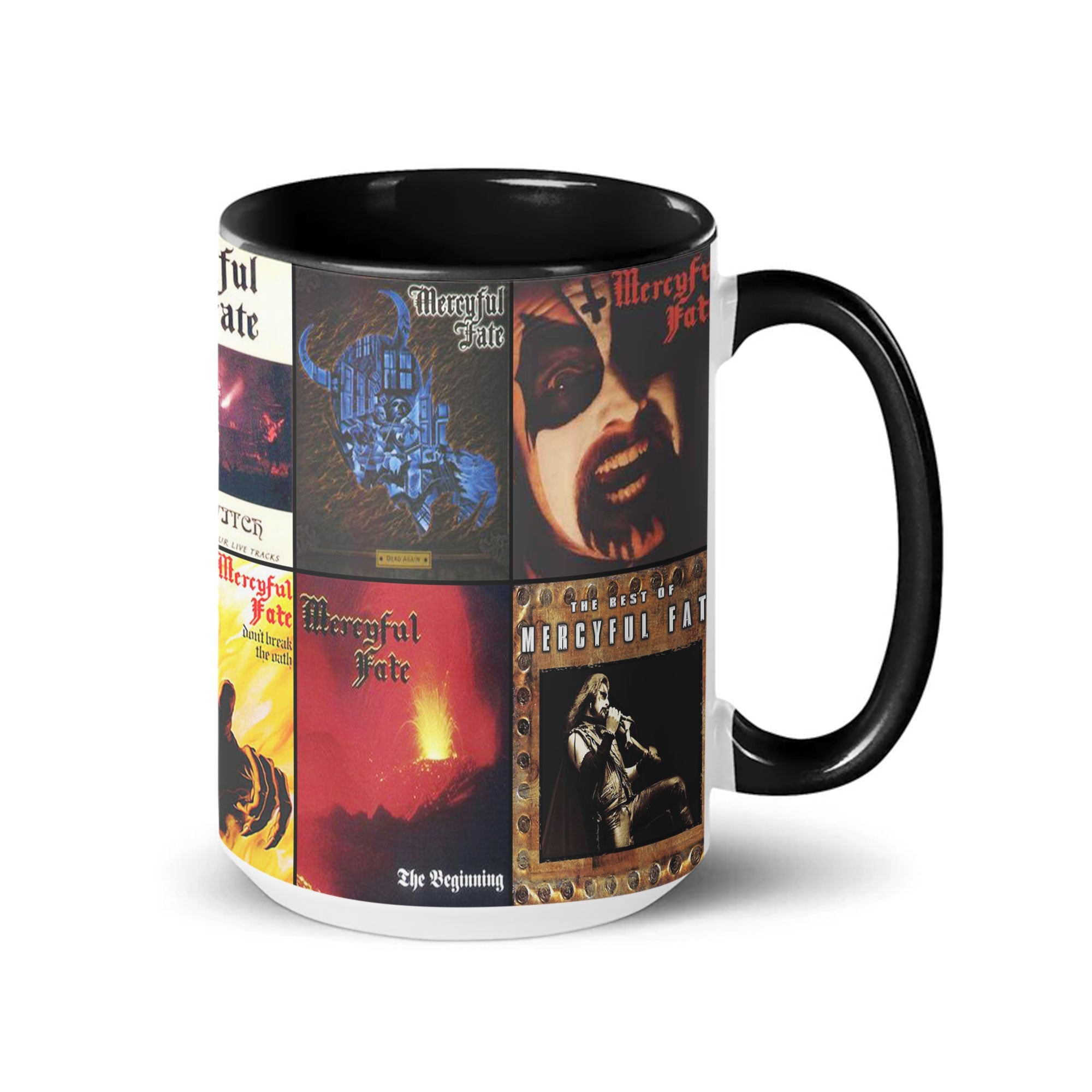 Mercyful Fate Accent Mug Album Cover Collage Gift