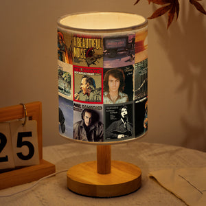 Neil Diamond Albums Fabric Lamp A Beautiful Noise for the Soul