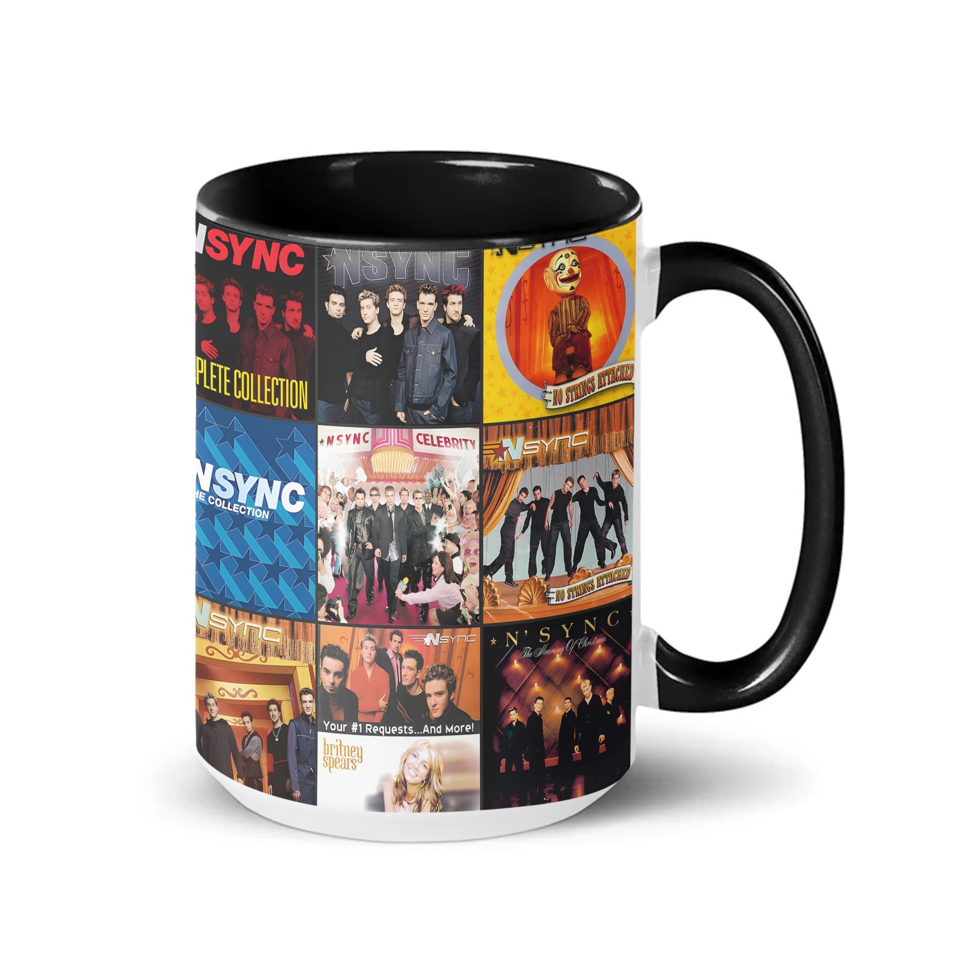 NSYNC Accent Mug Pop Legend Album Cover Collage Gift