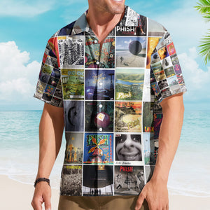 Phish Album Collage Hawaiian Shirt – Music Fan AOP Shirt