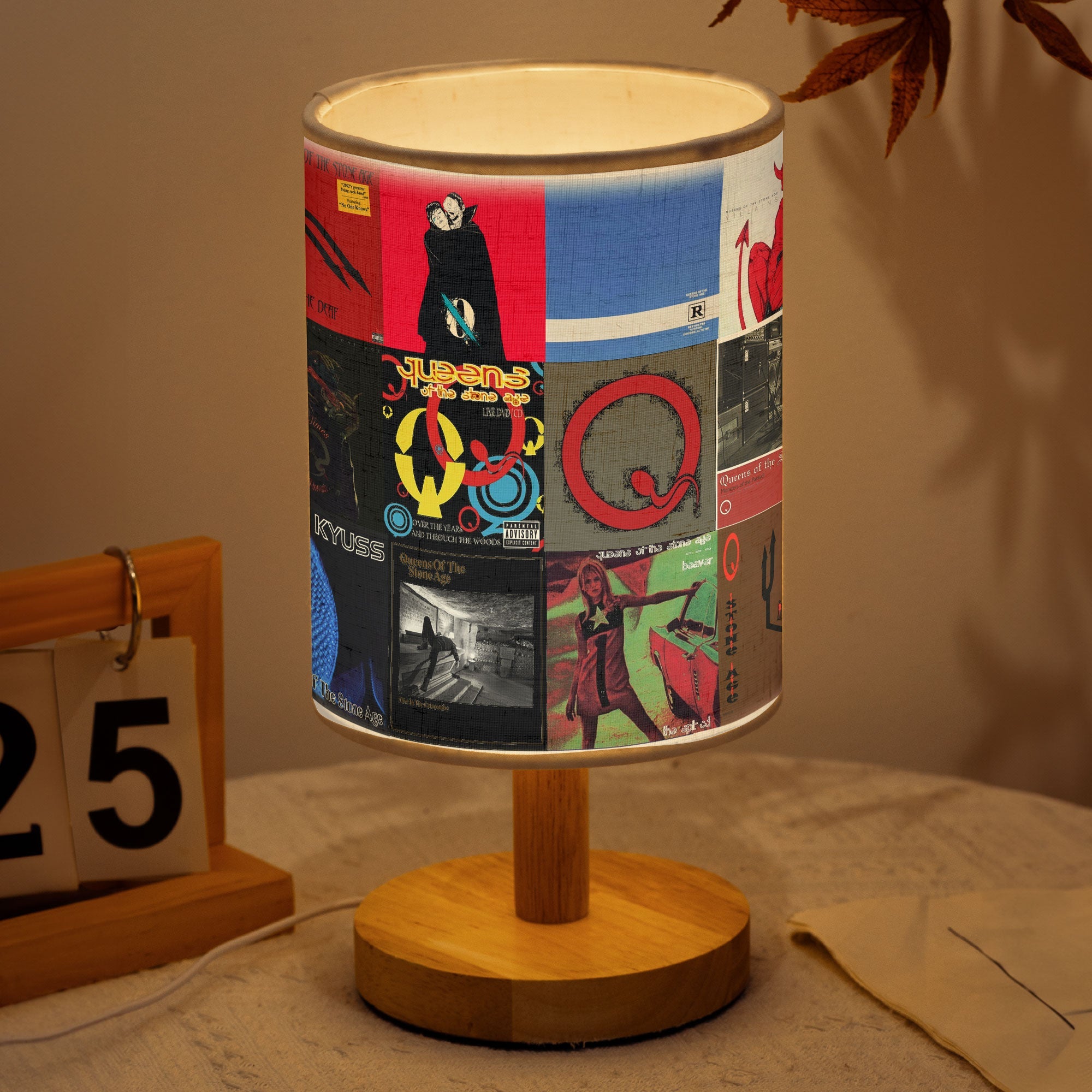 Queens of the Stone Age Album Cover Lamp Rock Music Nostalgia Decor