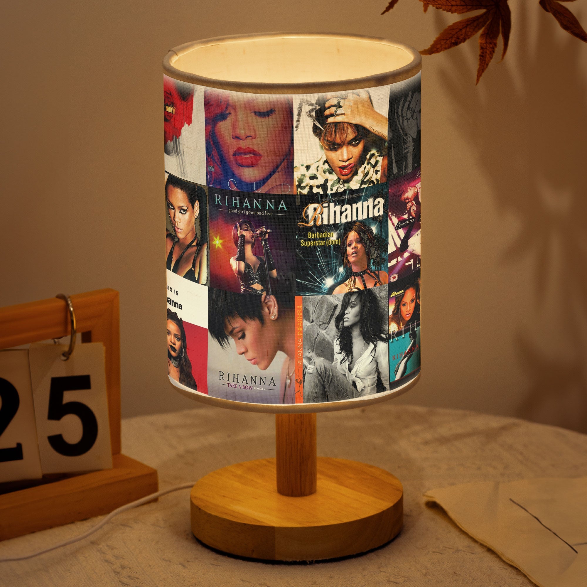 Rihanna Album Cover Lamp Pop & R&B Icon Home Decor