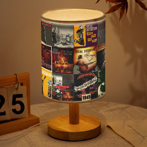 Punk Spirit Glow Social Distortion Albums Fabric Lamp