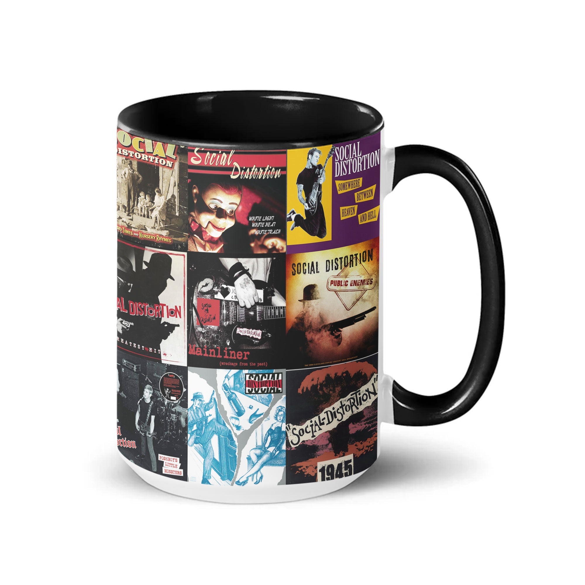 Social Distortion Accent Mug Album Cover Collage Gift