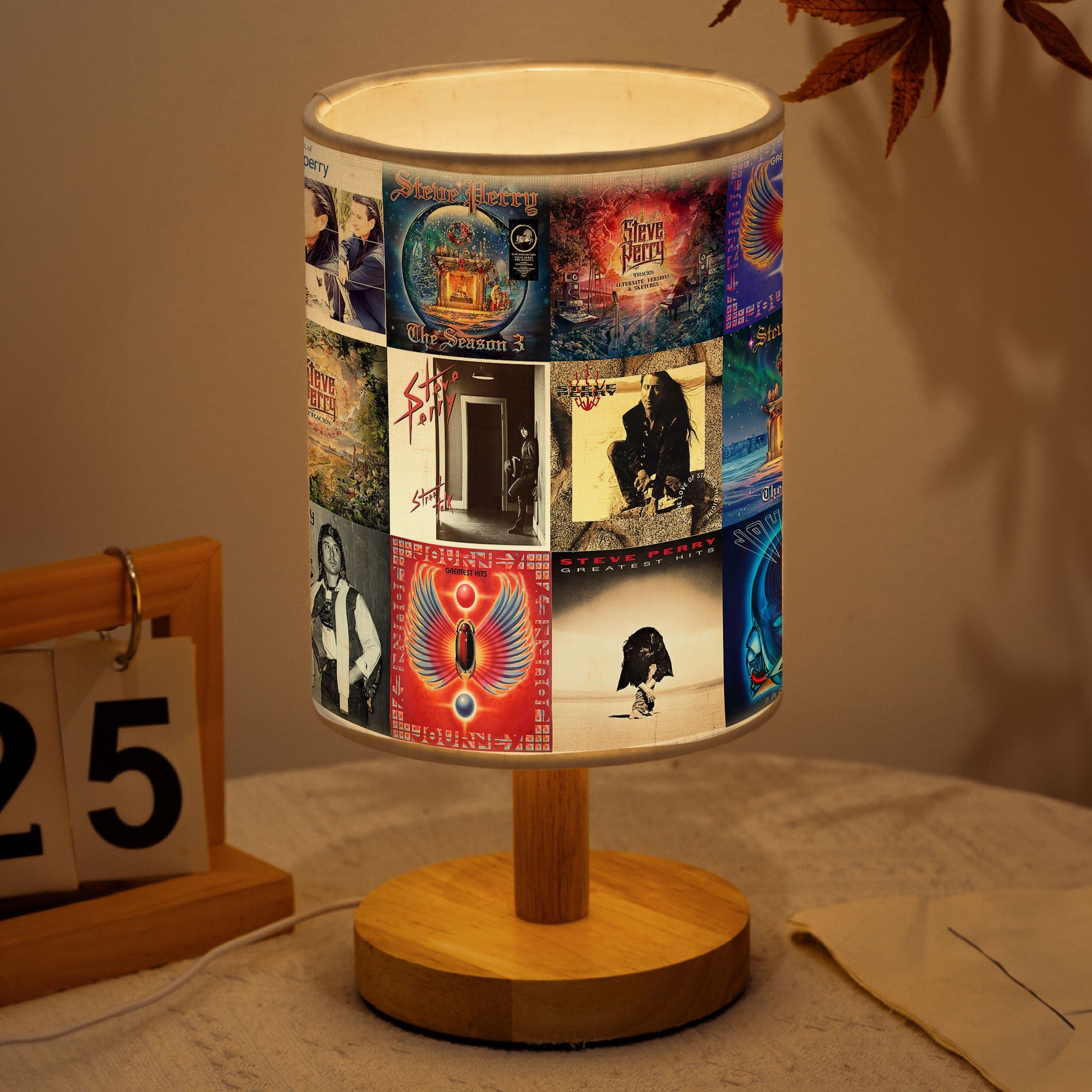 Steve Perry Fabric Lamp Journey of Light