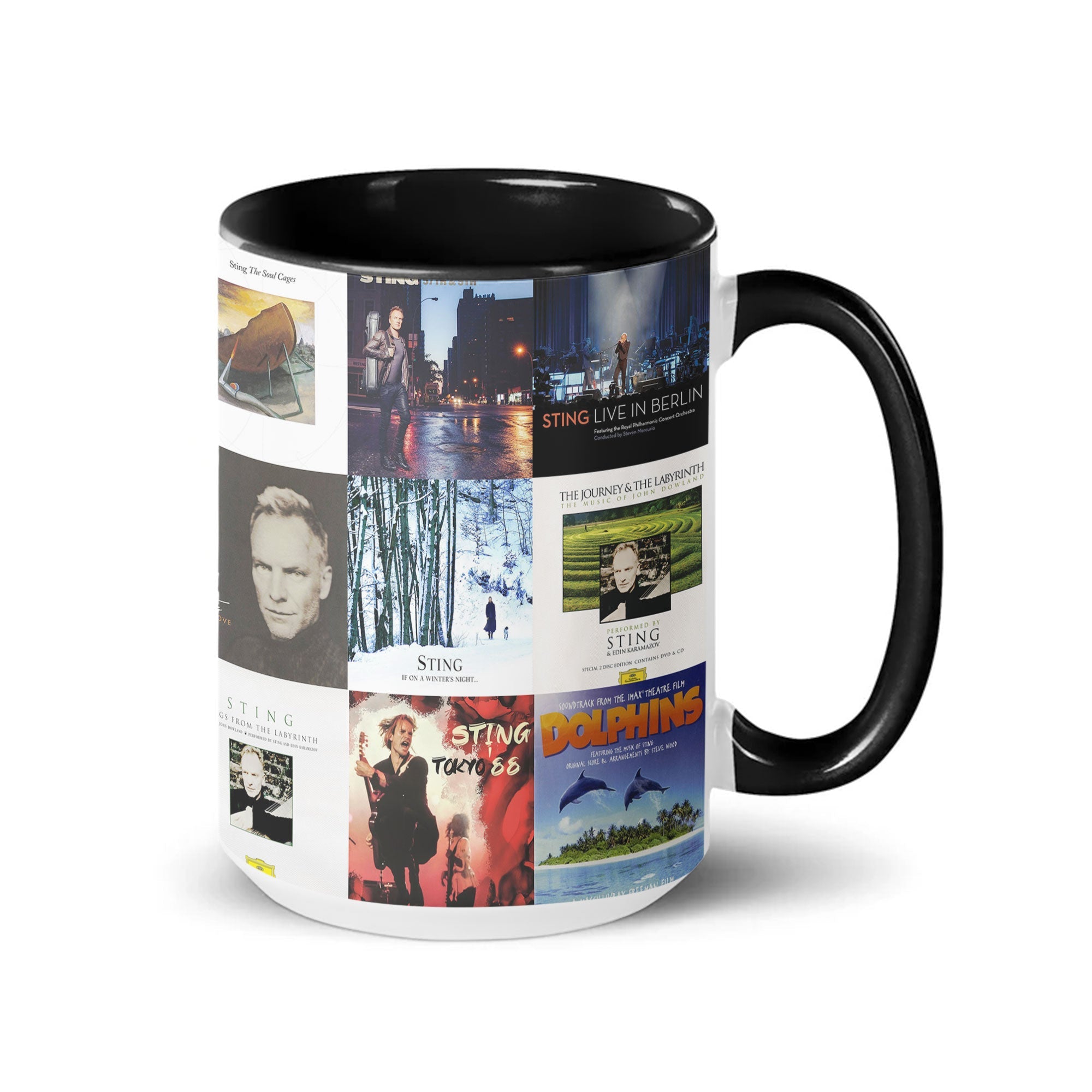 The Killers Accent Mug Classic Album Cover Collage Gift