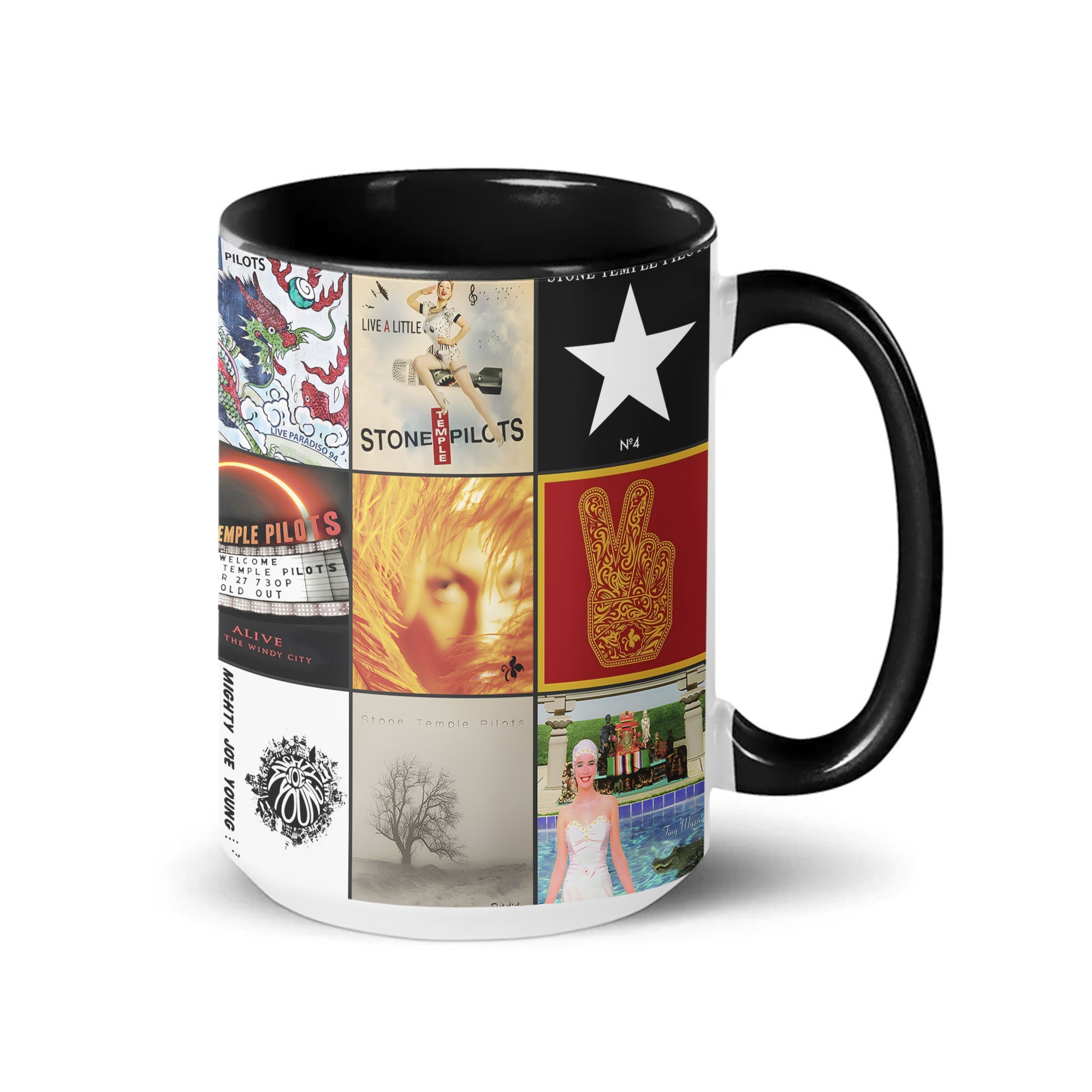 Stone Temple Pilots Accent Mug Classic Album Cover Collage Gift