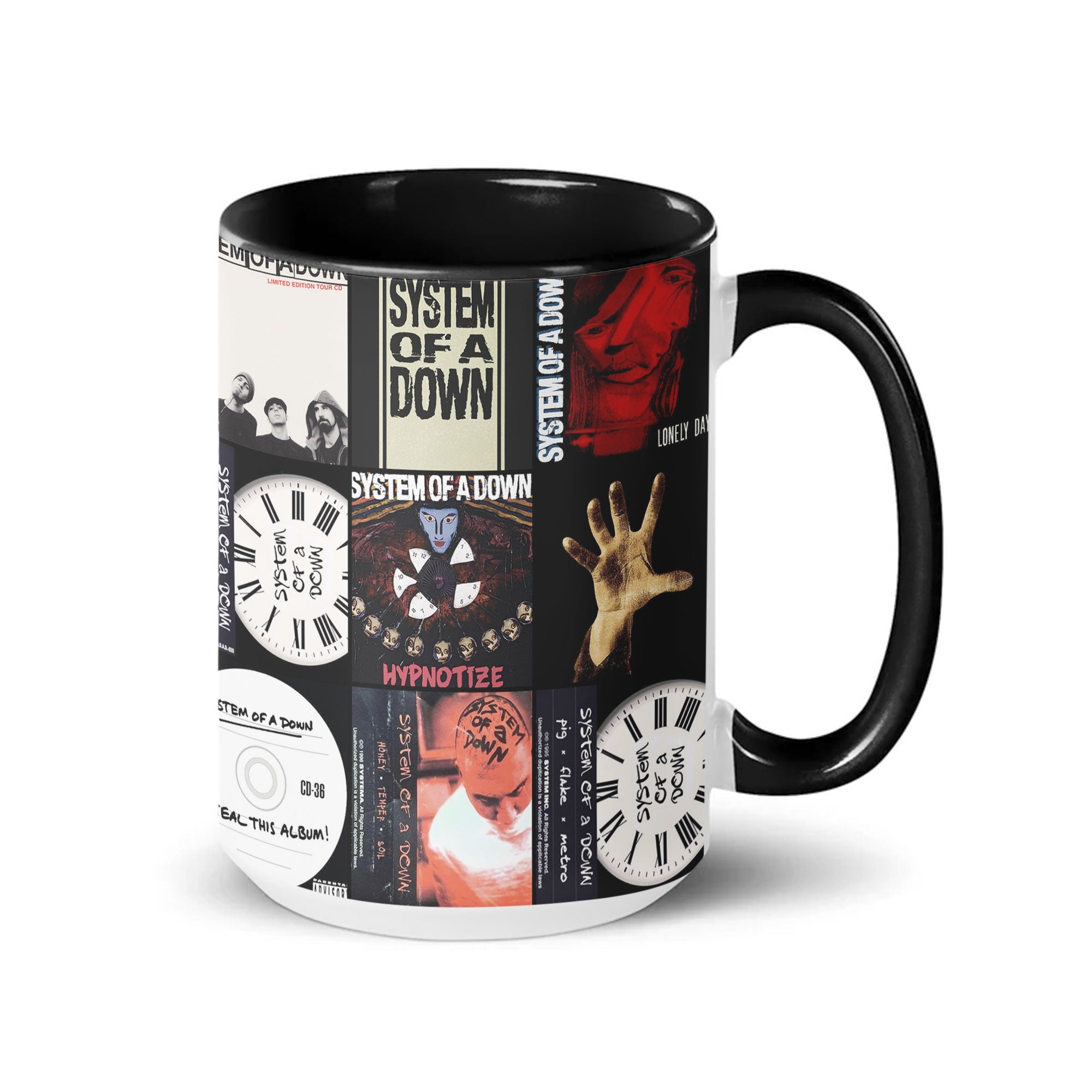 System of a Down Accent Mug Album Cover Collage Gift
