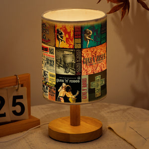 Guns N’ Roses Album Cover Lamp Rock Band Music Table Light
