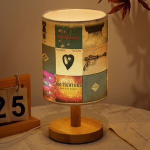 Foo Fighters Fabric Lamp Rock Album Cover Table Light