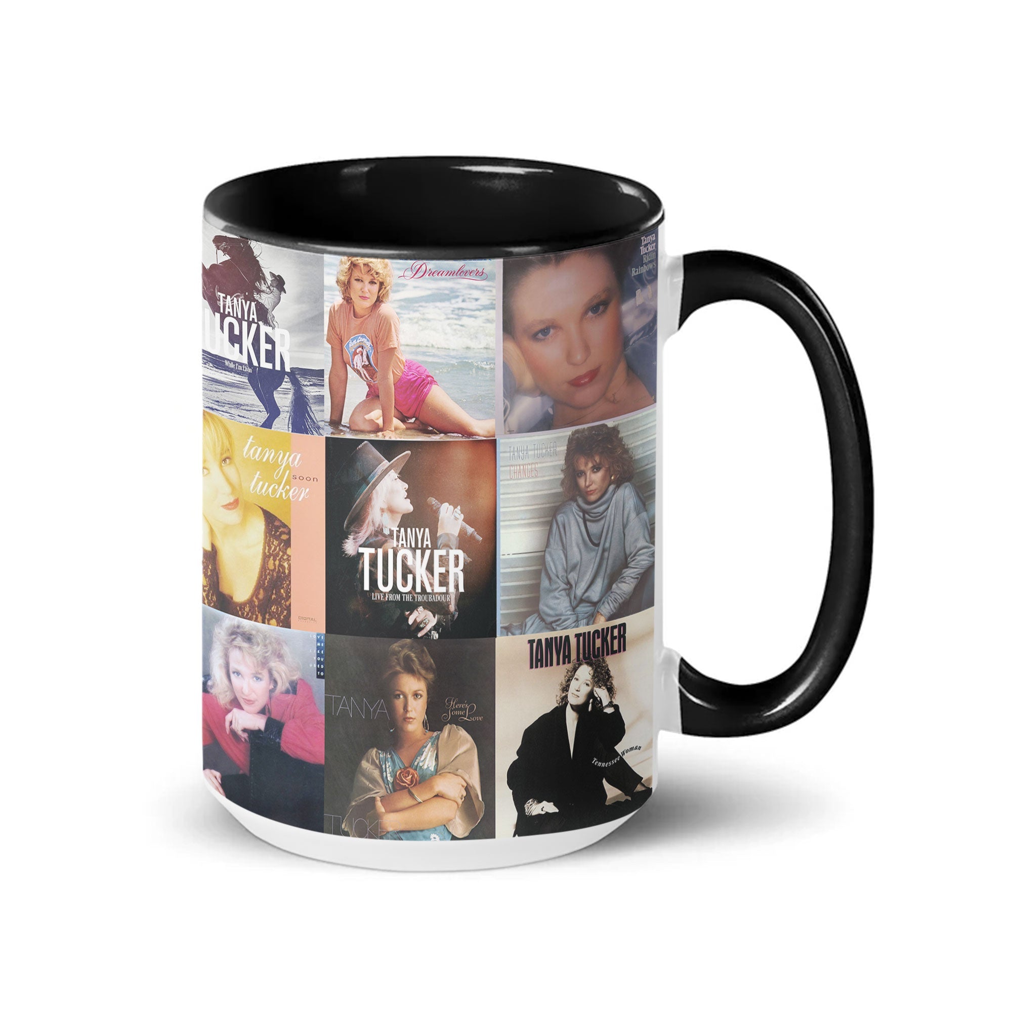 Tanya Tucker Accent Mug Album Cover Collage Gift