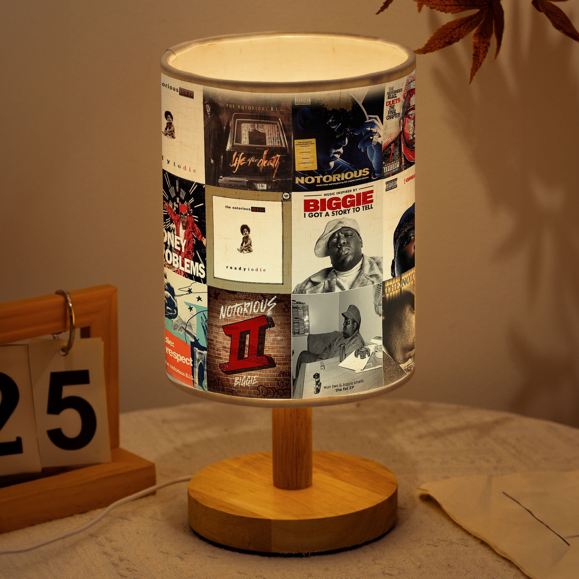 The Notorious B.I.G. Fabric Lamp Legends Never Die