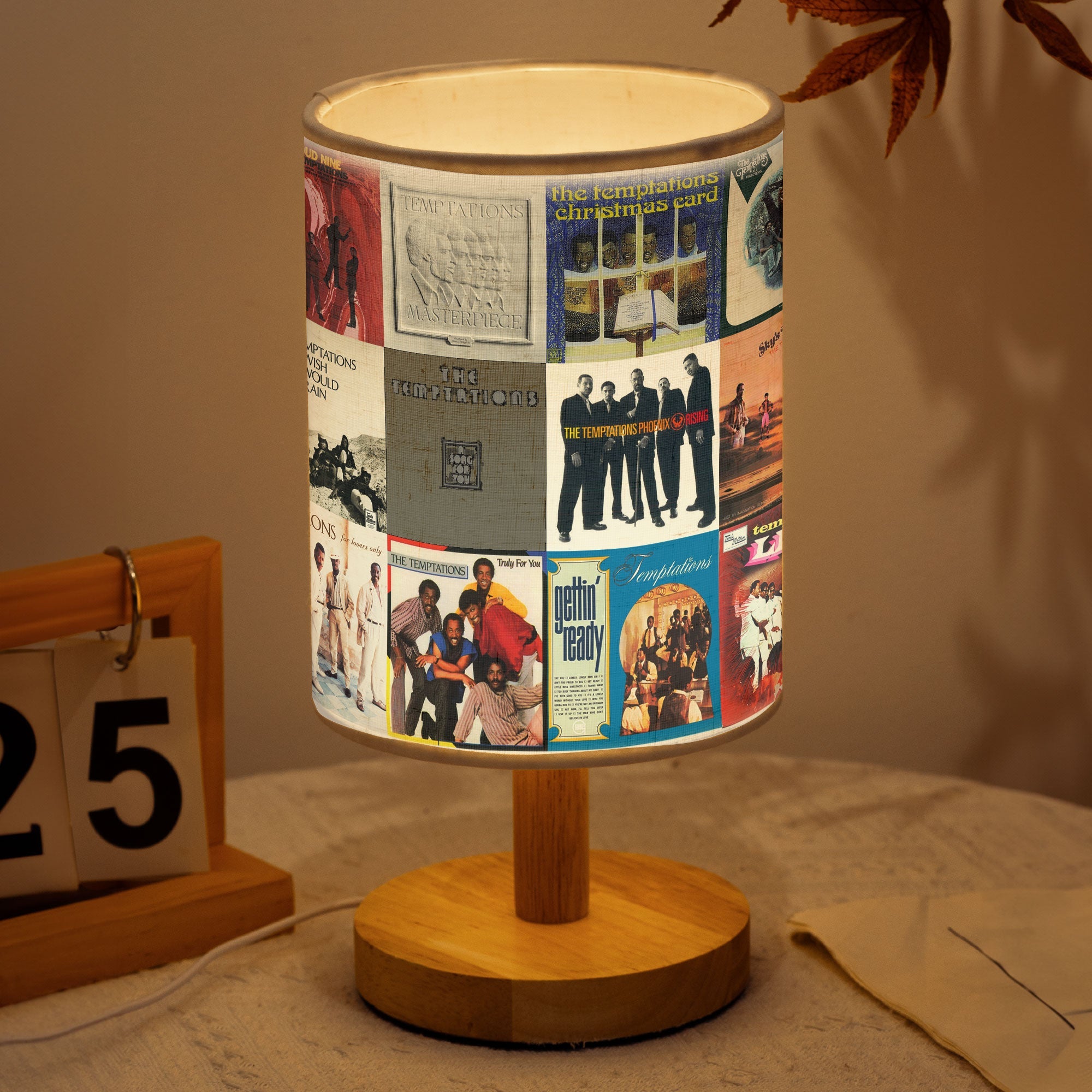 The Temptations Album Cover Lamp Motown Soul Nostalgia Home Decor