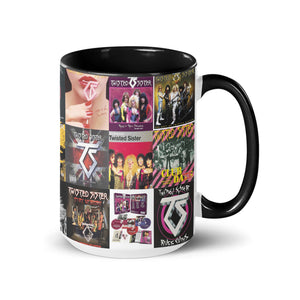 Twisted Sister Accent Mug Heavy Metal Album Cover Collage Gift
