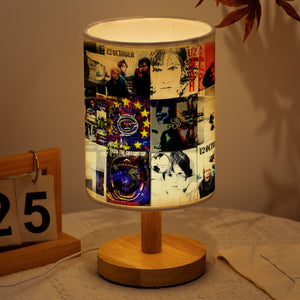 U2 Album Fabric Lamp Rock Legends Decorative Light