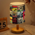 The Clash Album Fabric Lamp Punk Rock Iconic Glow
