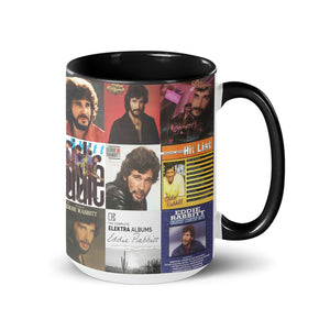 Eddie Rabbitt Accent Mug Classic Album Cover Collage Gift