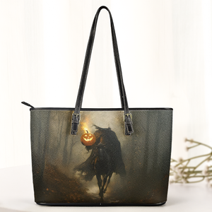 Headless Horseman Leather Handbag & Wallet Set Gothic Halloween Fantasy