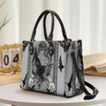 The Raven Gothic Leather Handbag & Wallet Set Whispers of Poe’s Midnight