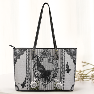 The Raven Gothic Leather Handbag & Wallet Set Whispers of Poe’s Midnight