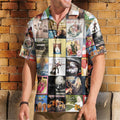 Dolly Parton Nostalgia Collage Hawaiian Shirt – Vintage Country Memories Gift