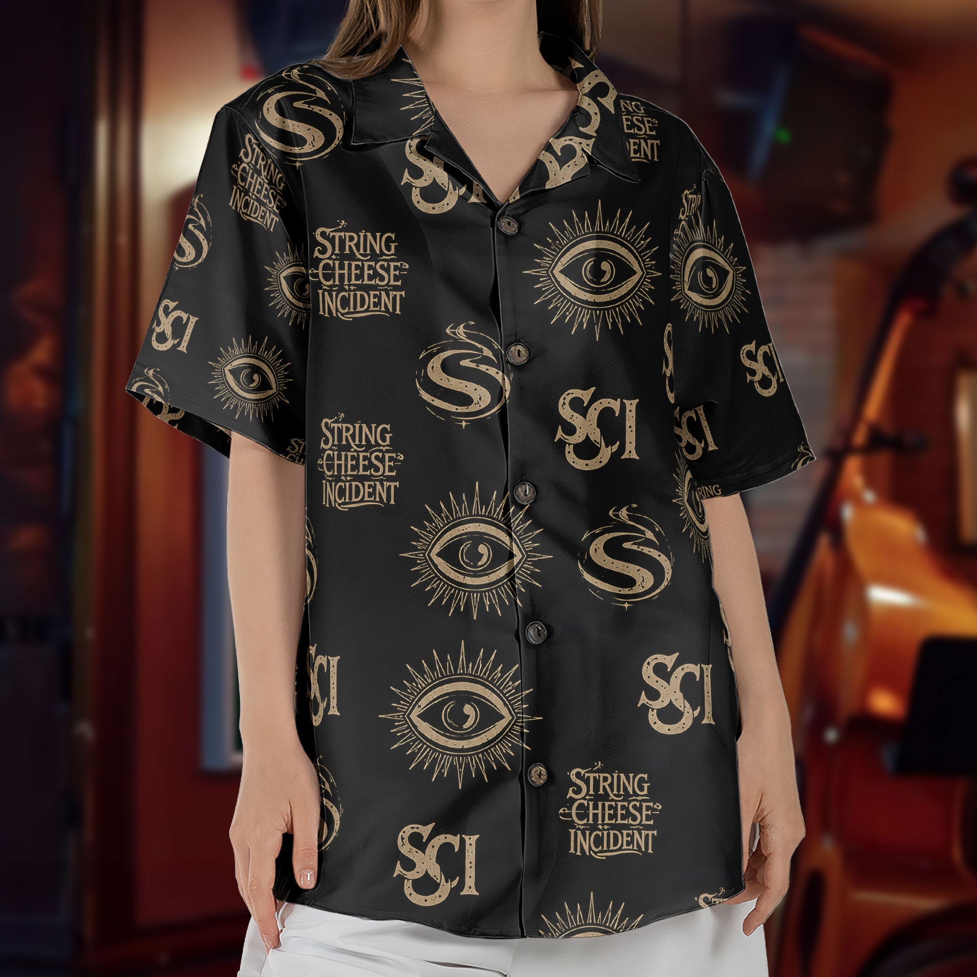The String Cheese Incident Hawaiian Shirt – Retro Music Album Art Inspired Unisex Shirt