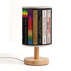 Retro Music Album Spine Fabric Lamp A Tribute to Iconic Pop Classics