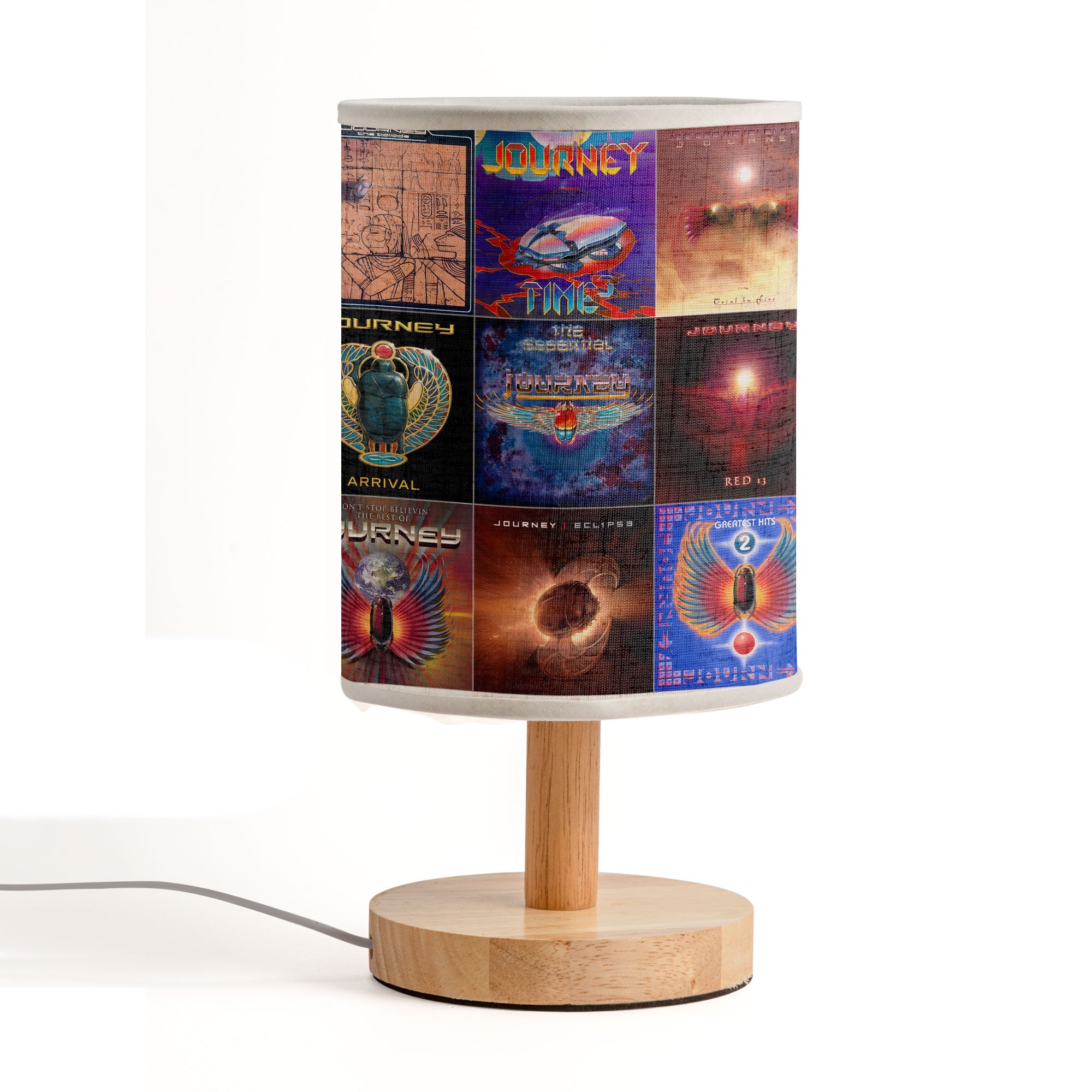 Journey Band Album Cover Lamp 1988 Star Box Retro Music Decor