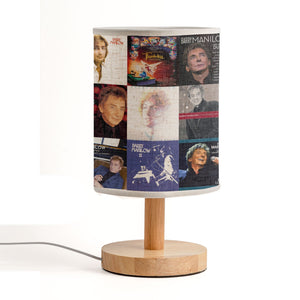 Barry Manilow Fabric Lamp Classic Romance Glow