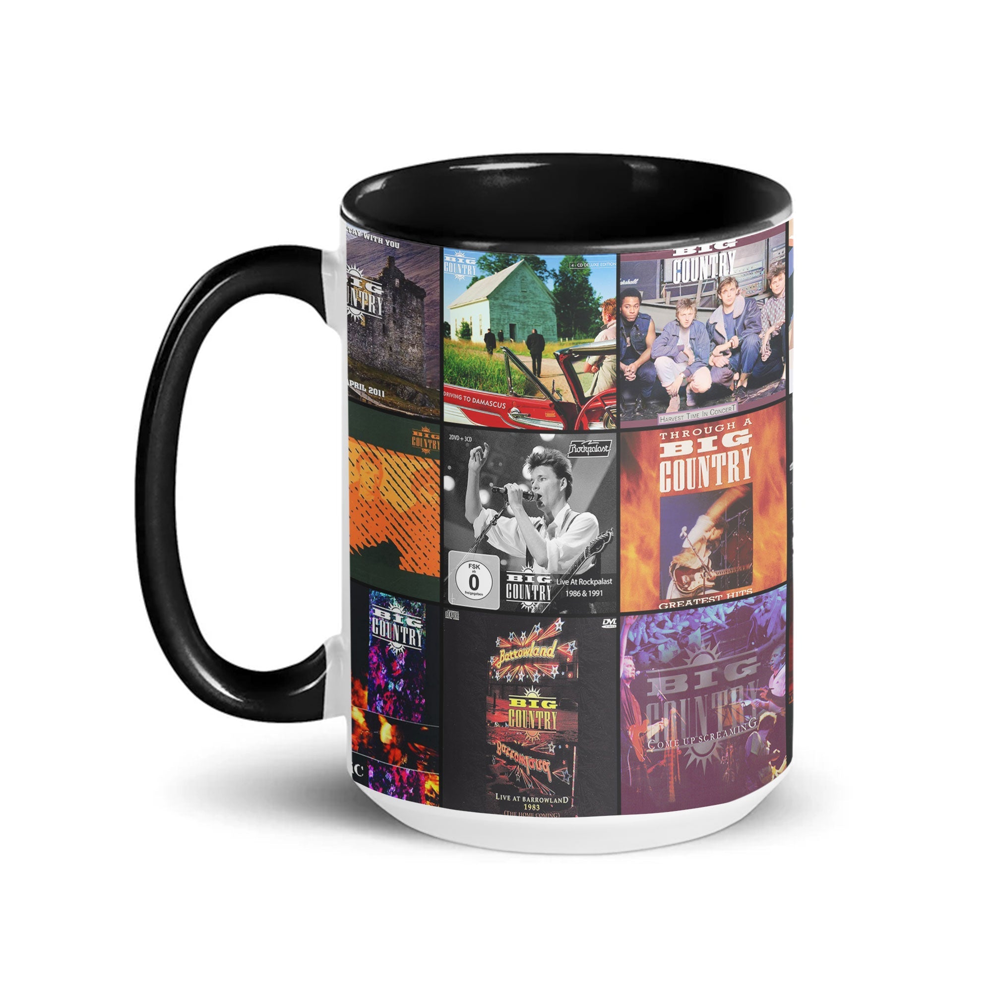 Big Country Accent Mug A Nostalgic Tribute to Celtic Rock Legends