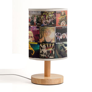 Blondie Albums Lamp New Wave Rock Icon Table Light