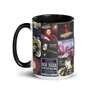 Bob Seger Accent Mug Classic Album Cover Collage Gift