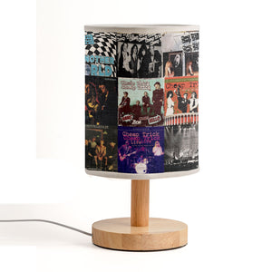 Cheap Trick Album Collage Fabric Lamp Classic Rock Home Decor Light