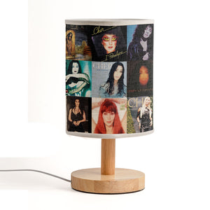 Cher Albums Fabric Lamp A Tribute to the Goddess of Pop ✨