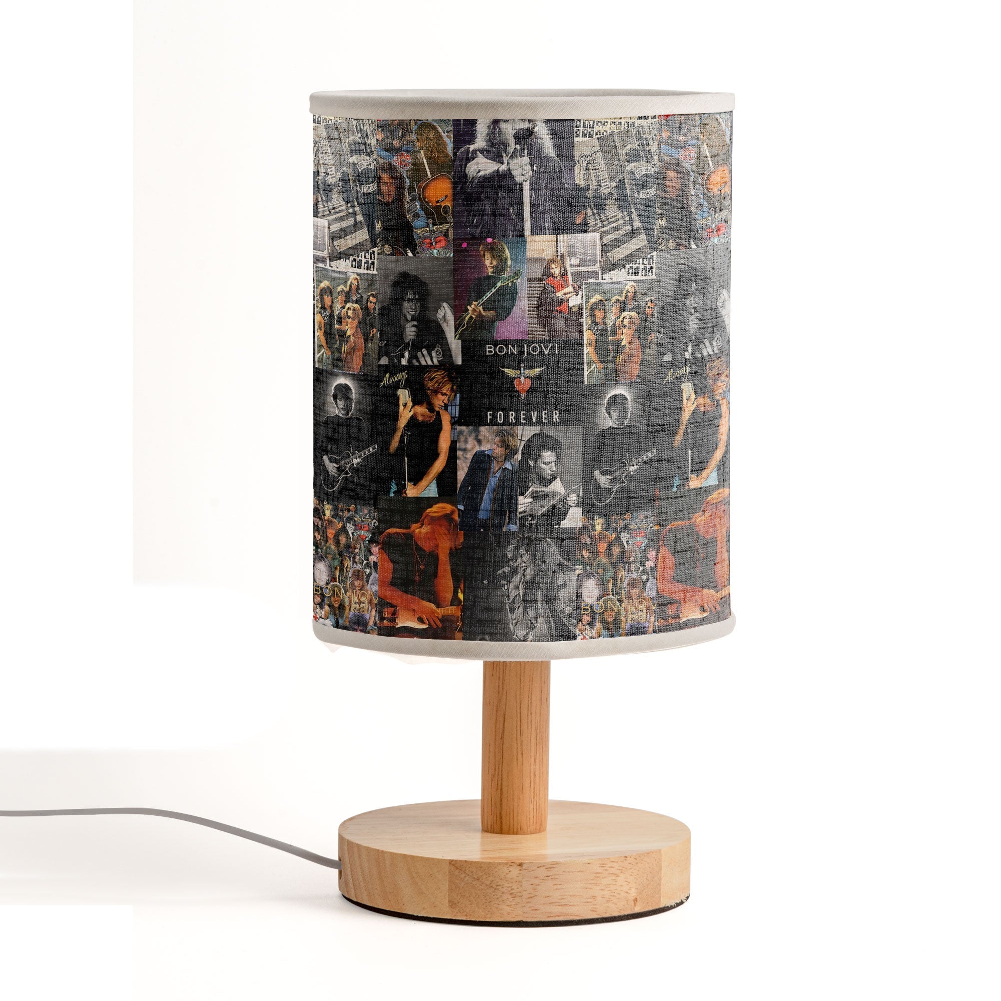 Rock the Night Bon Jovi Forever Fabric Lamp