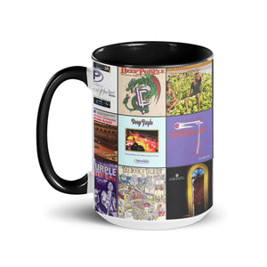 Deep Purple Accent Mug Classic Rock Album Cover Collage Gift