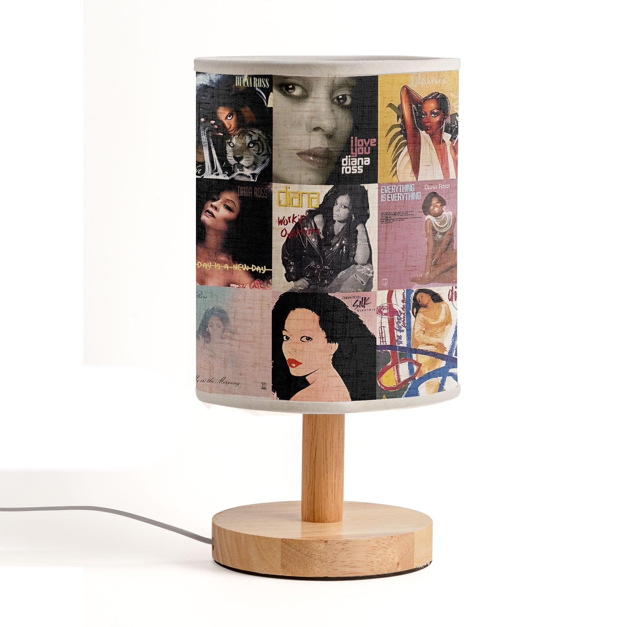 Diana Ross Albums Fabric Lamp The Supreme Light of Soul ✨