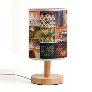 Earth, Wind & Fire Albums Fabric Lamp A Tribute to the Golden Age of Funk and Soul