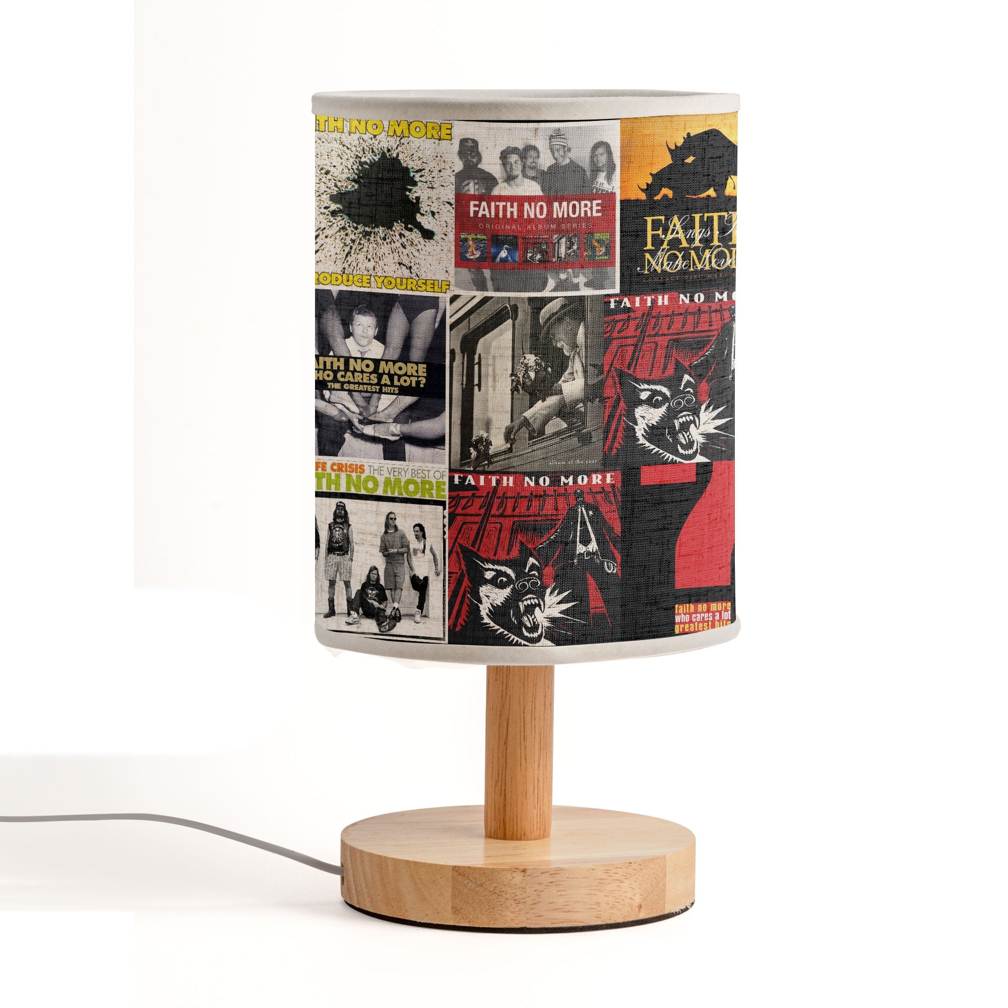 Faith No More Albums Fabric Lamp Alt Rock Energy Meets Ambient Light