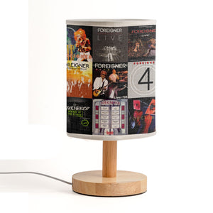Foreigner Album Art Lamp Classic Rock Band Lamp for 70s & 80s Music Lovers