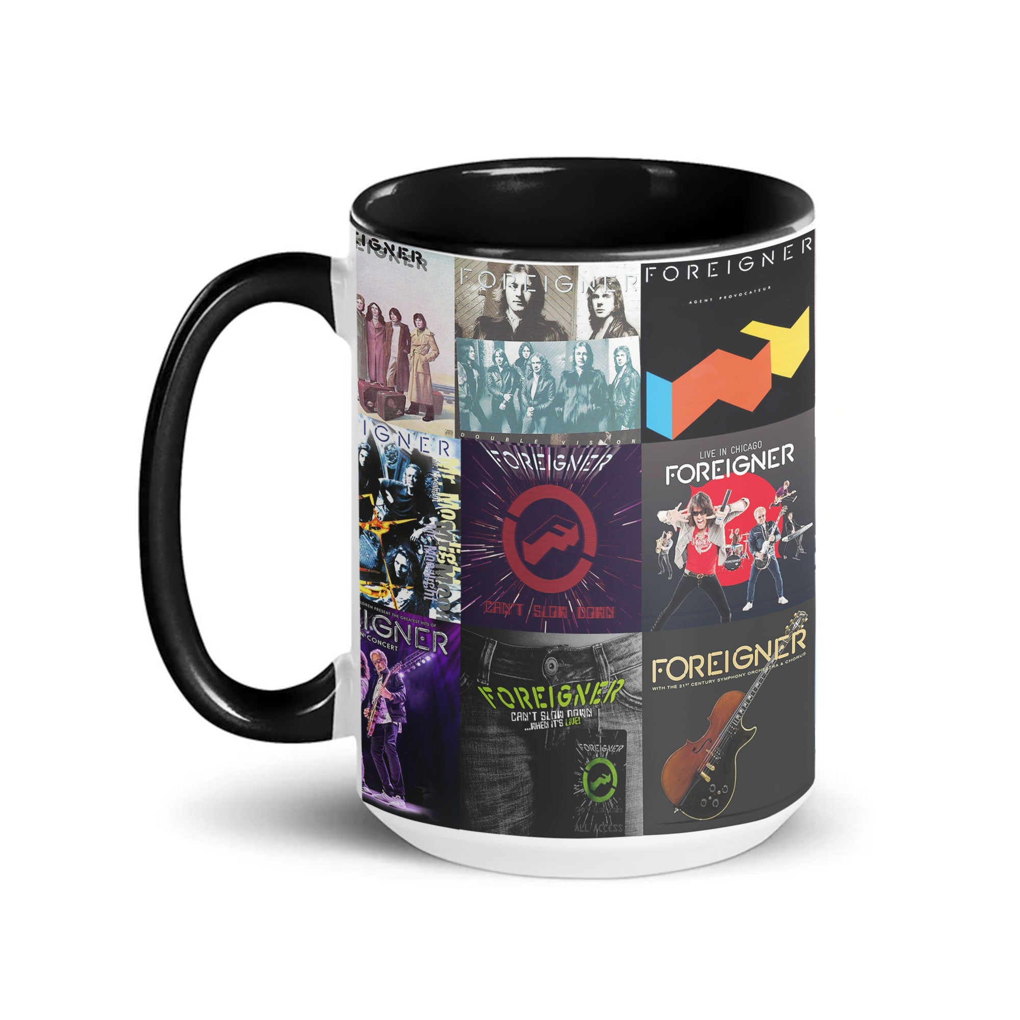 Foreigner Accent Mug Classic Rock Memories in Every Sip