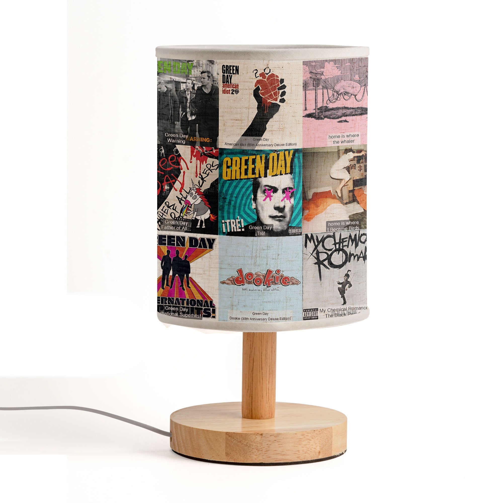 Green Day Album Lamp Punk Rock Energy in Every Glow