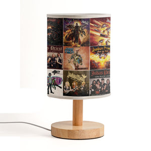 Judas Priest Albums Fabric Lamp A Tribute to the Gods of Heavy Metal